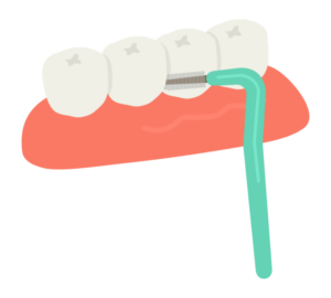 鹿児島　歯医者　歯間ブラシの効能について