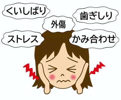 鹿児島 歯医者 歯ぎしり 食いしばり ストレス