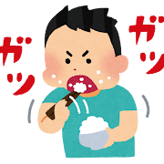 鹿児島　歯医者　流し込み食べ