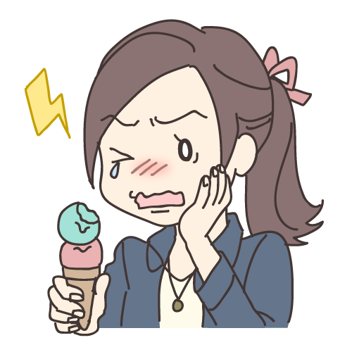 鹿児島　歯医者　知覚過敏　歯ぐきが下がる