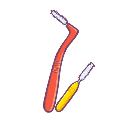 鹿児島市　歯医者　歯間ブラシの種類